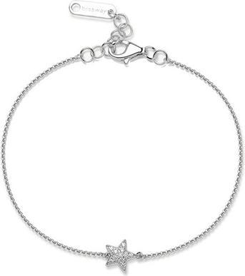 Brosway Silver Bracelet Star Infinite White Fancy Fiw141