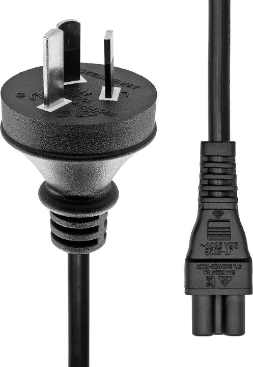 ProXtend Cordon d'alimentation Australia to C5 2M Black