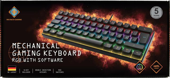 Actual product image Deltaco Gaming GAM-075 (DE, Cable)