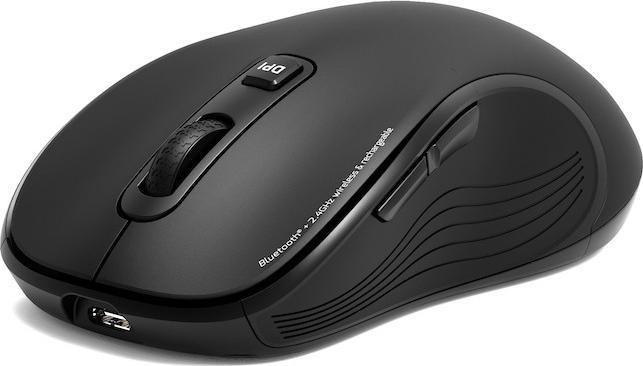 Actual product image Port Designs Souris Bluetooth & 2,4Ghz rech. USB A&C Essential (Wireless)