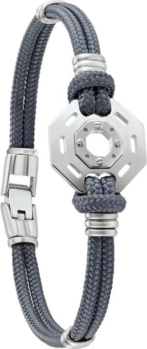 Jourdan Kordelarmband (20.50 cm, Stahl)