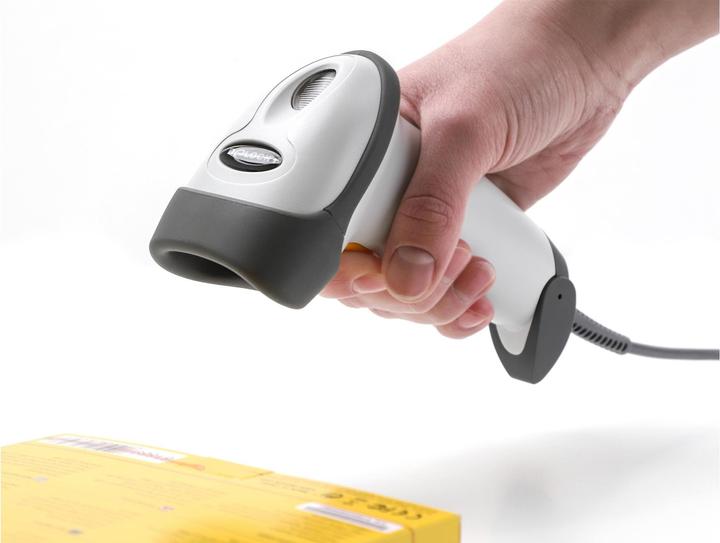 Immagine prodotto Delock Lettore di codici a barre USB 1D con cavo di collegamento e supporto (Codici a barre 1D)