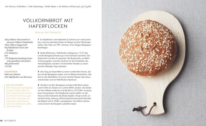 Actual product image Schnelle Brote (German, Anna Walz, 2024)