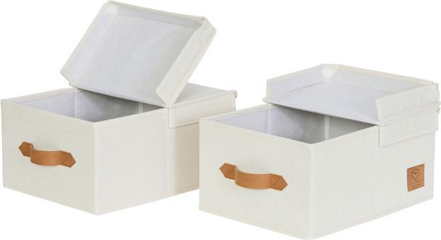 Produktbild Love it Store it Premium Klappdeckelbox 2er Set - Klein (25 x 33 x 16 cm, 13.50 l)
