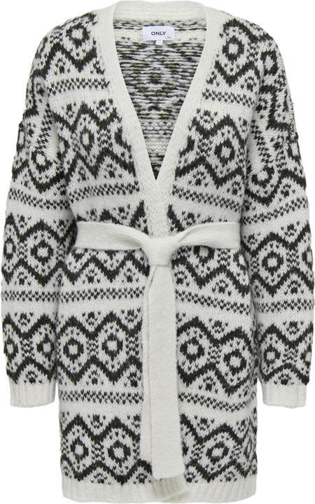 Only ONLCARIN LIFE LS JQ BELT CARD KNT Strickjacke