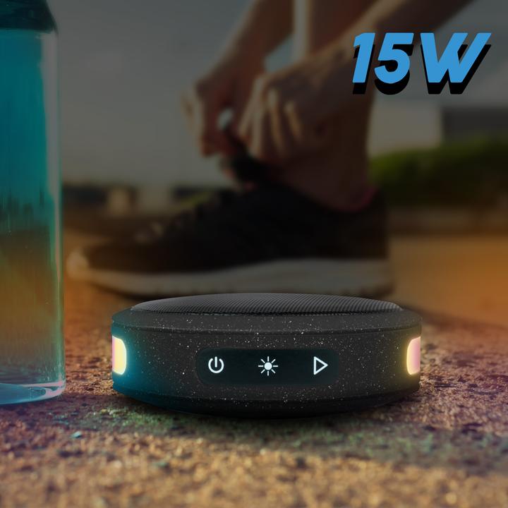 Produktbild Bigben PARTY Nano Wireless Luminous Speaker - black (10.30 h, Akkubetrieb)