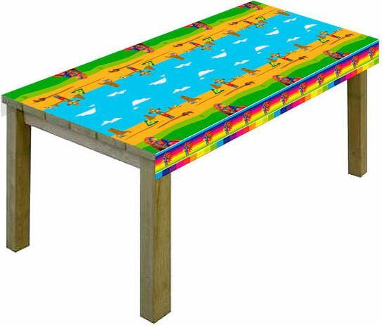 Actual product image Folat Indian table cloth (130 x 180 cm)