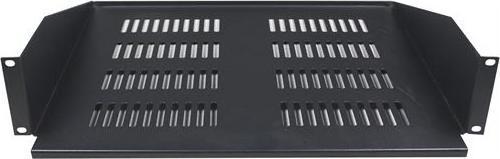 Image du produit Deltaco 19 fast hylla, 2U djup, max Rack shelf