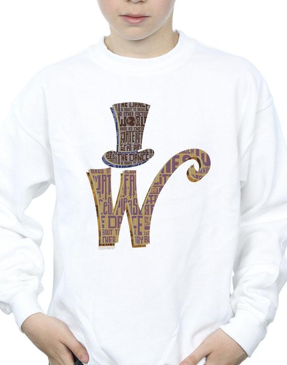 Image du produit Willy Wonka & the Chocolate Factory - Sweat W LOGO HAT - Garçon (140, 146)