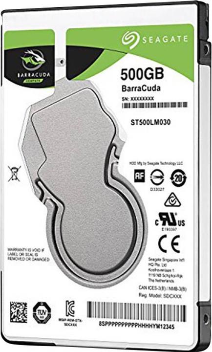 Seagate Interne Festplatte 6.35 cm (2.5 Zoll) (0.50 TB, 2.5")