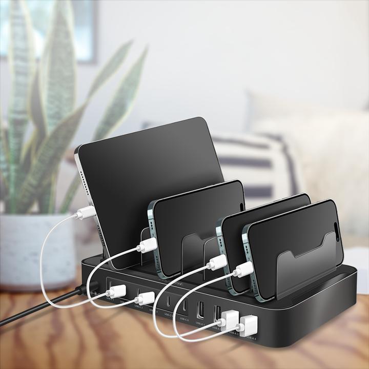 Produktbild LogiLink USB-C Ladestation (120 W)