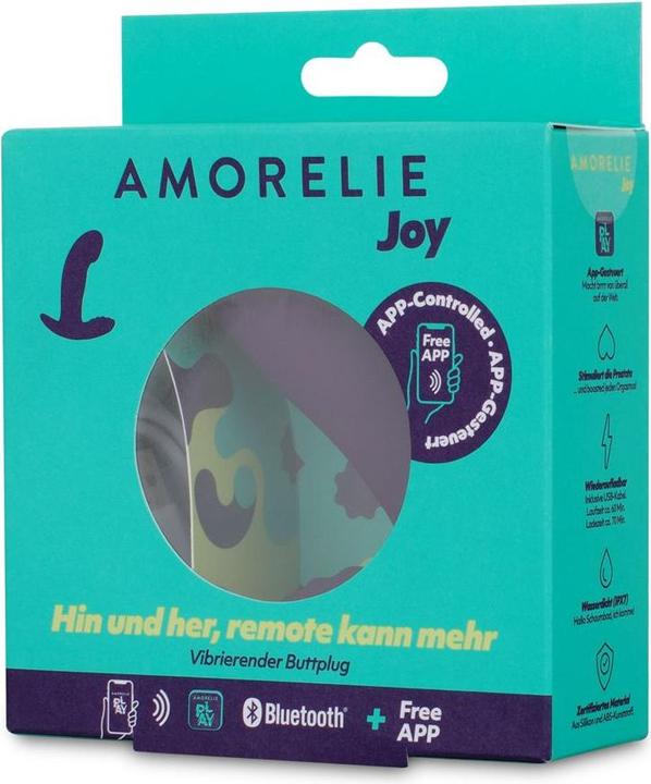 Produktbild Amorelie Shuffle Appgesteuerter Anal & G Punkt Vibrator