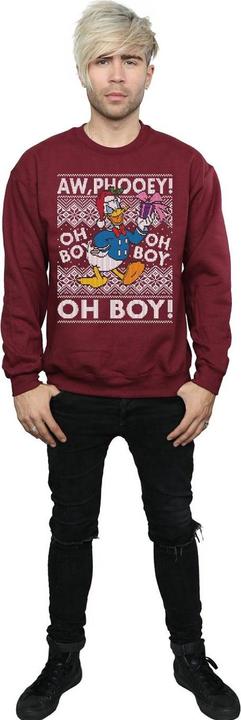 Immagine prodotto Disney Donald Duck Christmas Fair Isle Felpa Uomo (XL)