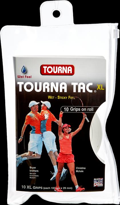 Unique TOURNA TAC XL WHITE (10X)