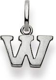 Actual product image Natsumi Schmuck Pendant letter W white gold 18K/750 (750/18 K white gold)