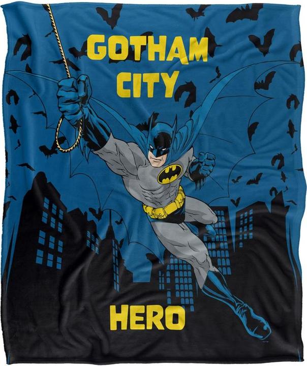 Image du produit Batman - Couverture GOTHAM CITY HERO (152 x 127 cm)