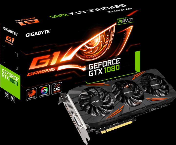 Produktbild Gigabyte GeForce GTX 1080 G1 Gaming (8 GB)