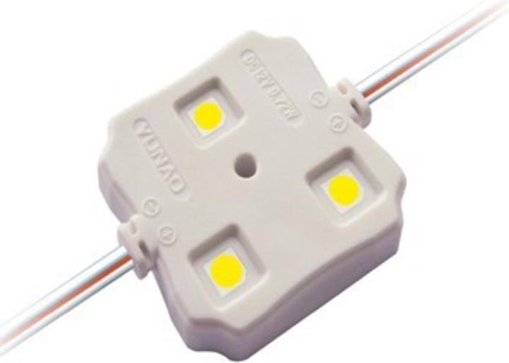 Synergy 21 Module LED Flex carré WW (Blanc chaud, 3.70 cm, Extérieur)