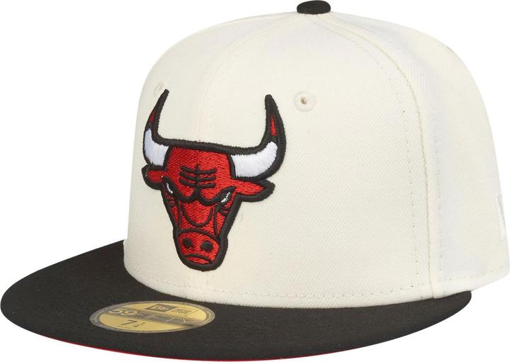 Produktbild New Era 59Fifty Cap - SIDEPATCH Chicago Bulls beige - 7 7/8 (7 7/8)