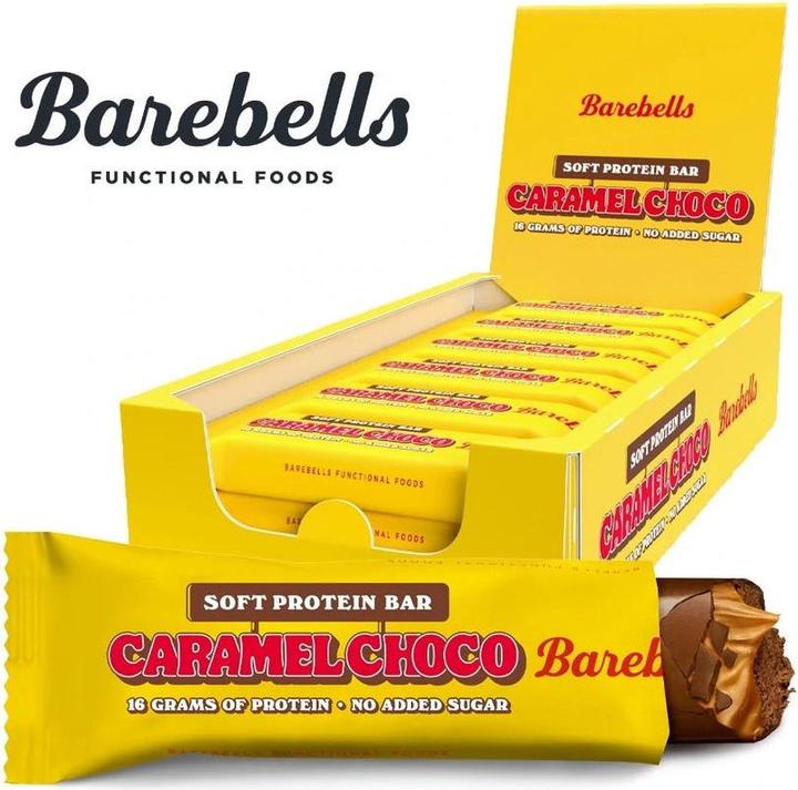Image du produit Barebells Barre de protéines douce (Caramel Choco, 12 pcs, 660 g)