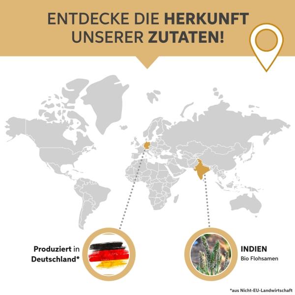 Produktbild Eltabia Bio Flohsamenschalen Kapseln 200 (200 Stück, Kapseln)