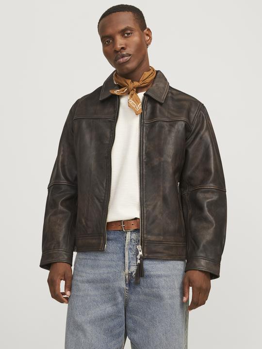 Immagine prodotto Jack & Jones Joraustin Clean Leather Jkt Goat Styd Aw (XL)