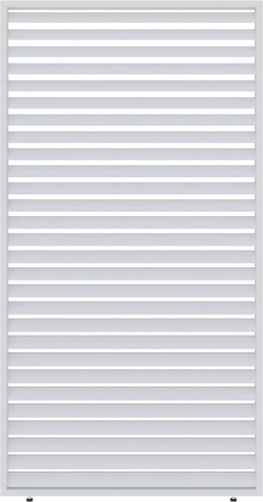Image du produit Ventaris Paroi à lamelles horizontale 1.23m Blanc polaire (6 cm, 123 cm)