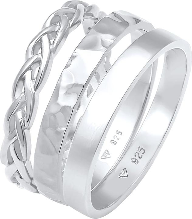 Elli Organic, Ring Set (56, 925 Silber)