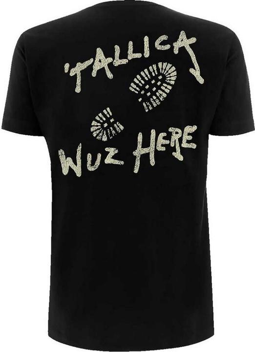 Actual product image Metallica Unisex Adult Wuz Here T-Shirt (M)
