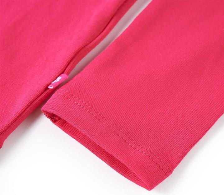 Produktbild VidaXL Kinder-Langarmshirt Knallrosa 92,Material: 95 % Baumwolle. 5 (92)