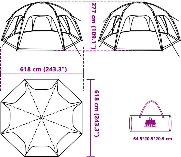 Immagine prodotto VidaXL Randee (618 cm, 618 cm)