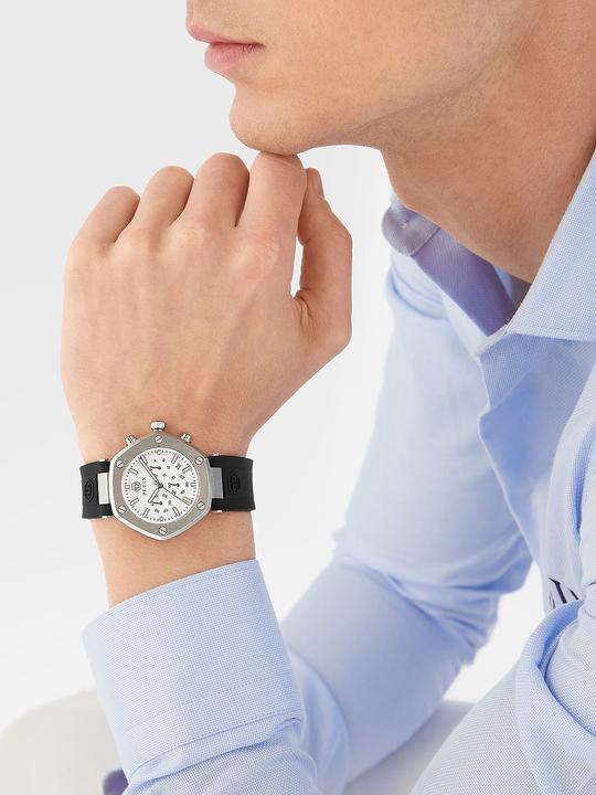 Actual product image Philipp Plein PWZBA0123 The Hexagon (Chronograph, 42 mm)