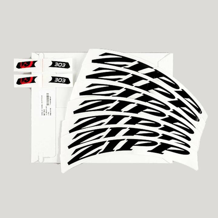 Image du produit Zipp Decal Set 1 Wheel 303 Logo Matteblk