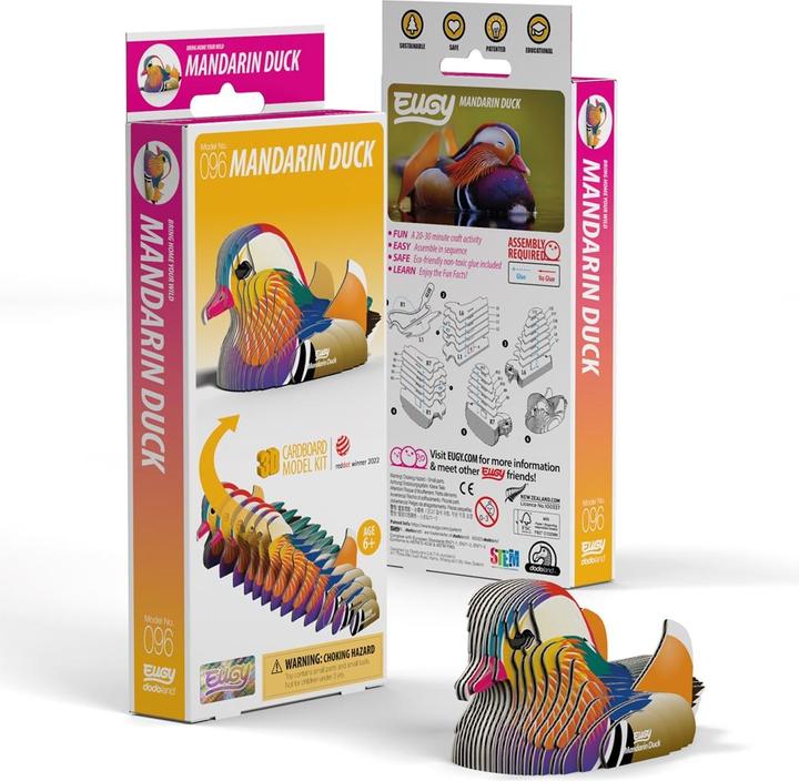 Produktbild Eugy 3D Bastelset Mandarinente (MQ6)