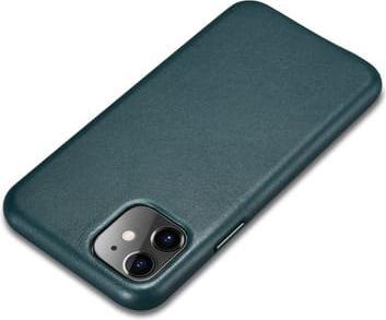 Produktbild iCarer iPhone 11 Pro Max (6.5) Case Original Real Leather Olive Green (Apple iPhone 11 Pro Max)