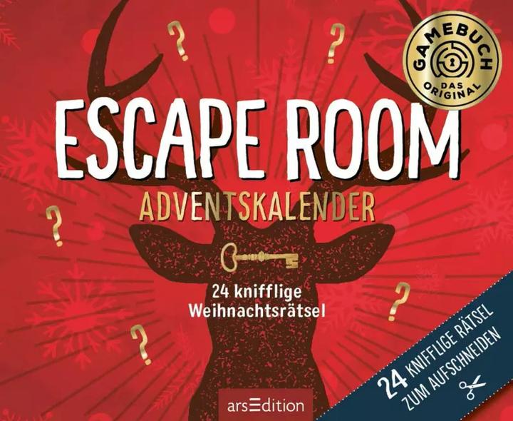 Produktbild Escape Room. 24 knifflige Weihnachtsrätsel