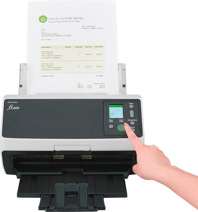 Produktbild RICOH fi-8190 Dokumentenscanner (Ethernet, USB)