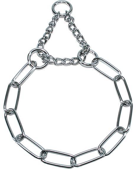 Immagine prodotto Sprenger Collana a cordoncino, maglie lunghe 4 mm, 56 cm 4 mm, cromato (Cane, Generale)