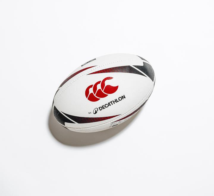 Actual product image Offload Rugby ball training ball size 4 - Canterbury black/red