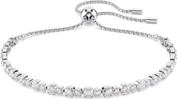Image du produit Swarovski Matrix Tennis Armband Gemischte Rundschliffe Weiss (24 cm, Métal Swarovski)