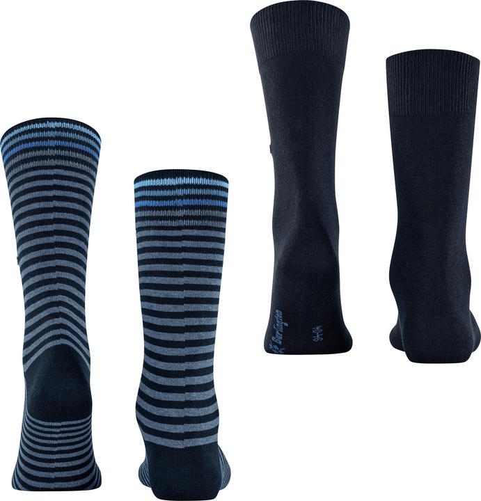 Produktbild Burlington Everyday Stripe SO - Mixed 2-Pack (2er Pack, 40 - 46)