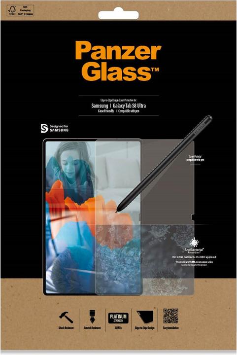 Produktbild PanzerGlass Case Friendly AB (1 Stück, Galaxy Tab S8 Ultra)