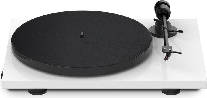 Produktbild Pro-Ject E1 BT OM5e Platenspeler Voorversterkt Bluetooth Verzender - Wit (Manuell)