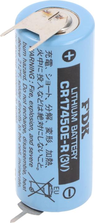Produktbild FDK Sanyo Lithium Batterie CR17450E-R Size A, ++- (1 Stk., CR17450, 2400 mAh)