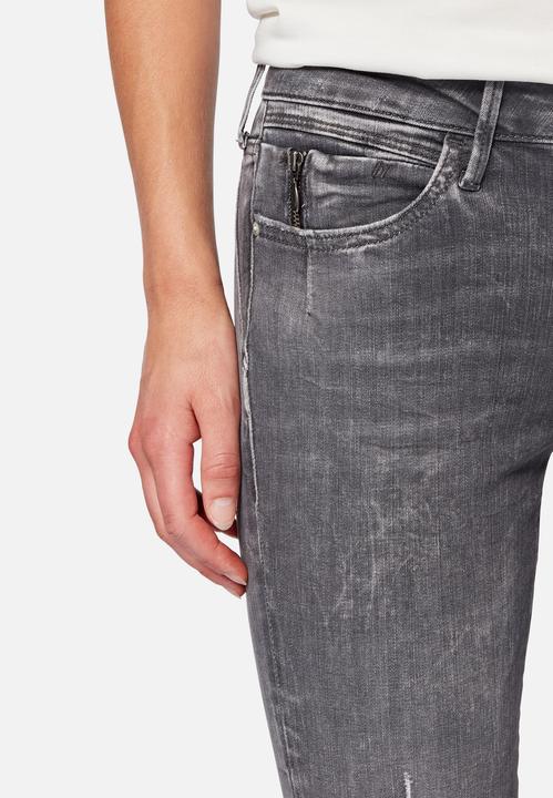 Immagine prodotto Mavi Adriana Jeans Skinny grigio scuro distressed glam (25)