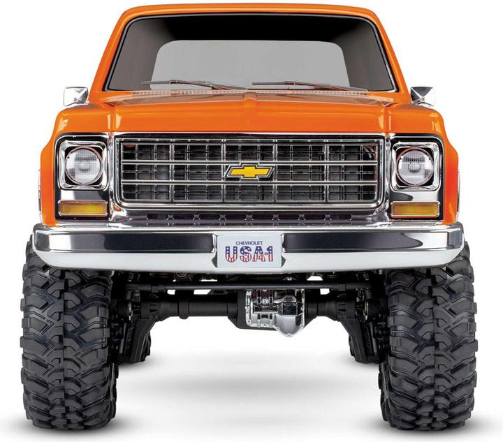 Actual product image Traxxas TRX-4 79 Chevy Blazer orange/white 1/10 Crawler RTR Brushed, Clipless, without battery and charger (RTR Ready-to-Run)