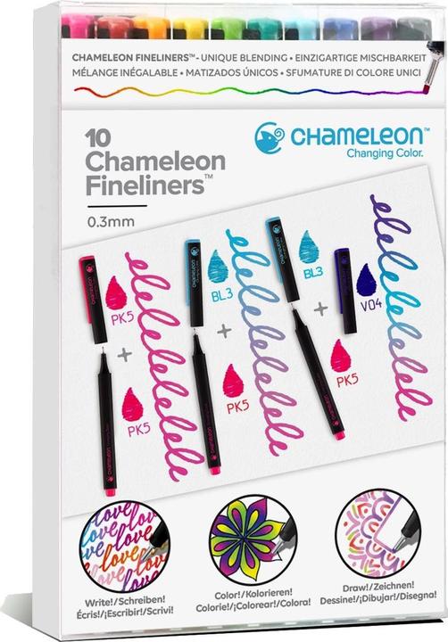 Produktbild Chameleon Fineliner Changing Color (Mehrfarbig, 10 x)