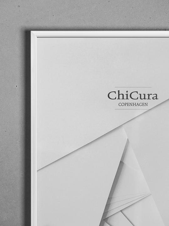 Actual product image ChiCura Alu Frame - Glass (50 x 70 cm)