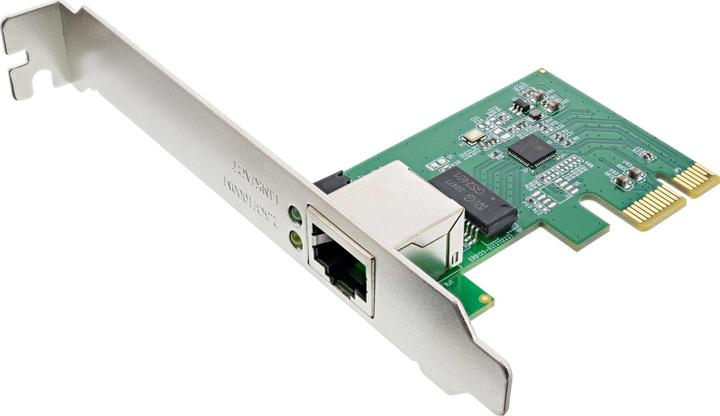Actual product image InLine Gigabit network card, 1x RJ45 2.5GBit/s, PCIe x1, incl. low profile bracket (Mini PCI Express)