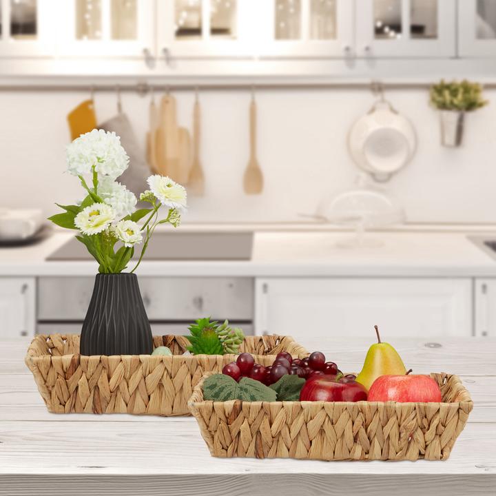 Actual product image Relaxdays 2x fruit bowl (30 x 30 x 7 cm)
